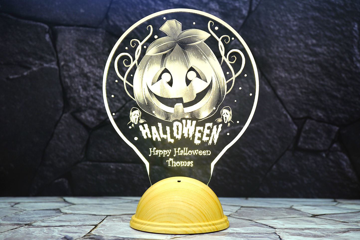 Halloween Personalized 3D LED Lamp