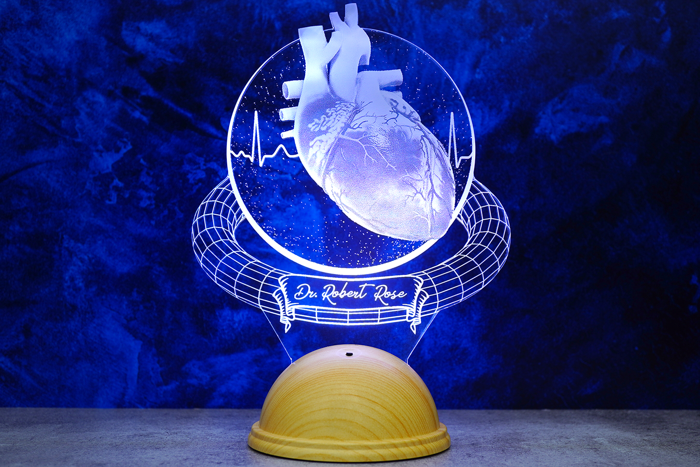 Illuminate Passion with the 3D Heart Organ Lamp
