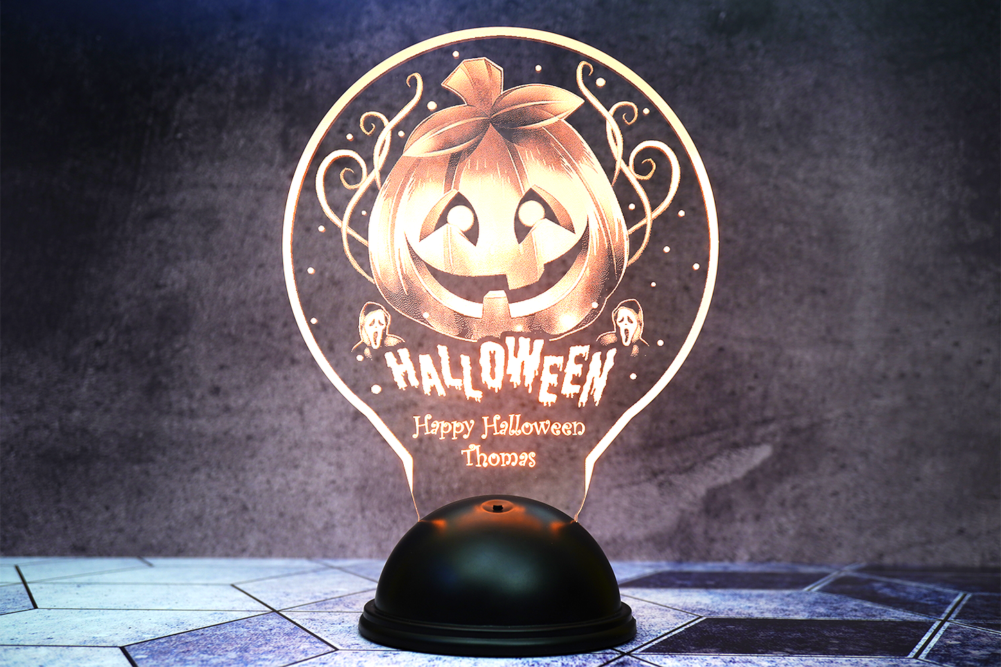 Halloween Personalized 3D LED Lamp