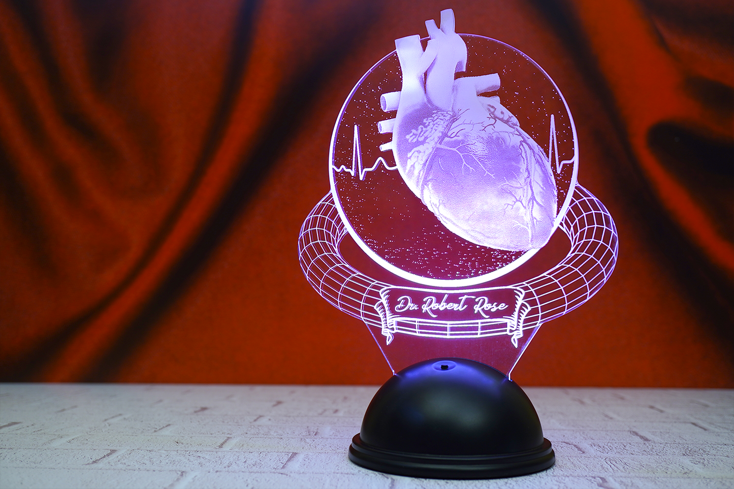 Illuminate Passion with the 3D Heart Organ Lamp