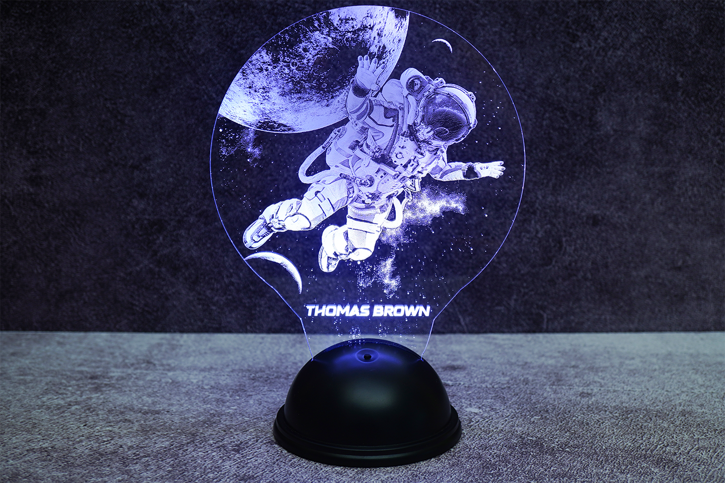 Astronaut Personalized 3D LED Lamp