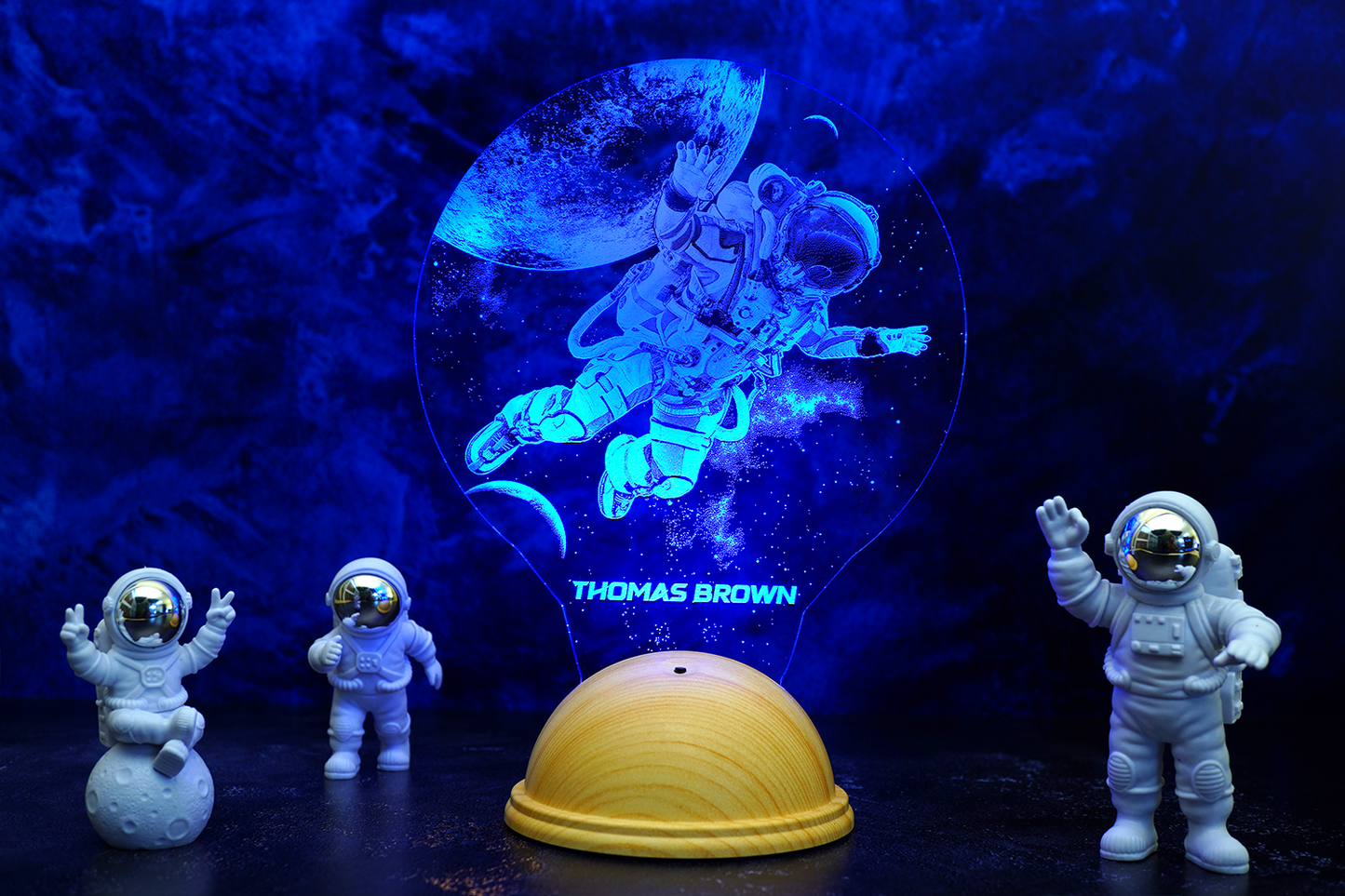 Astronaut Personalized 3D LED Lamp