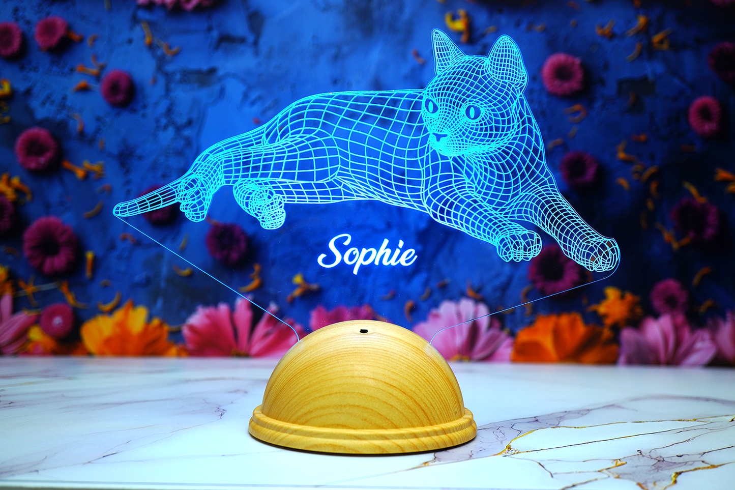 Cat Personalized 3D Led Lamp